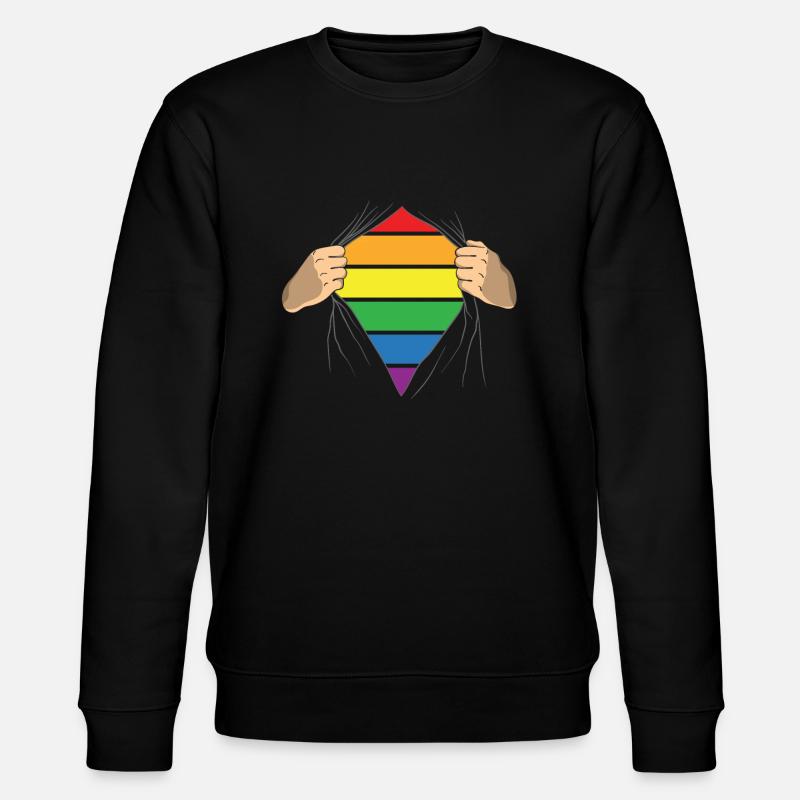 Lgbt - Sweat bio CHANGER Stanley/Stella Unisexe - noir