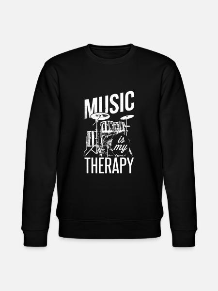 percussion - Stanley/Stella CHANGER Unisex Organic Sweatshirt - black