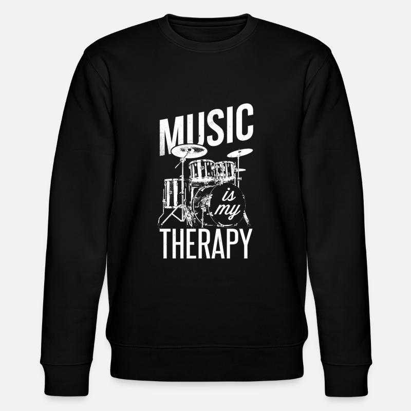 percussion - Stanley/Stella CHANGER Unisex Organic Sweatshirt - black