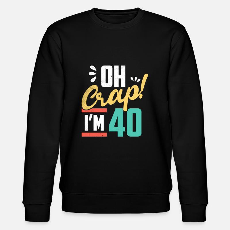 40e anniversaire - Sweat bio CHANGER Stanley/Stella Unisexe - noir