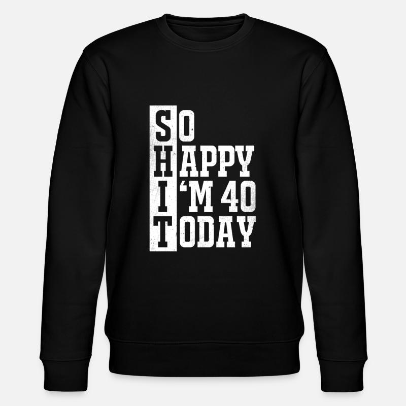 40e anniversaire - Sweat bio CHANGER Stanley/Stella Unisexe - noir