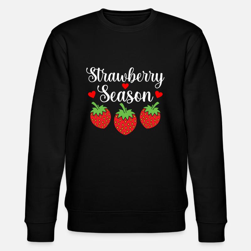 Fraise - Sweat bio CHANGER Stanley/Stella Unisexe - noir