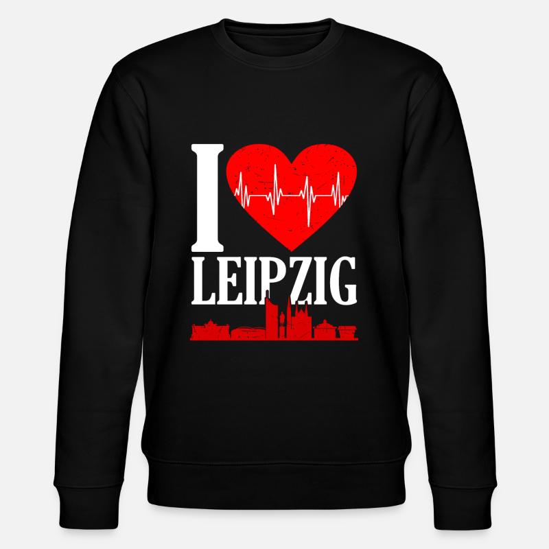 Leipzig - Stanley/Stella CHANGER Unisex Organic Sweatshirt - black