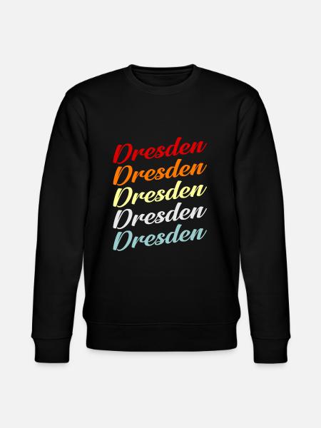 Dresden - Stanley/Stella CHANGER Unisex Organic Sweatshirt - black