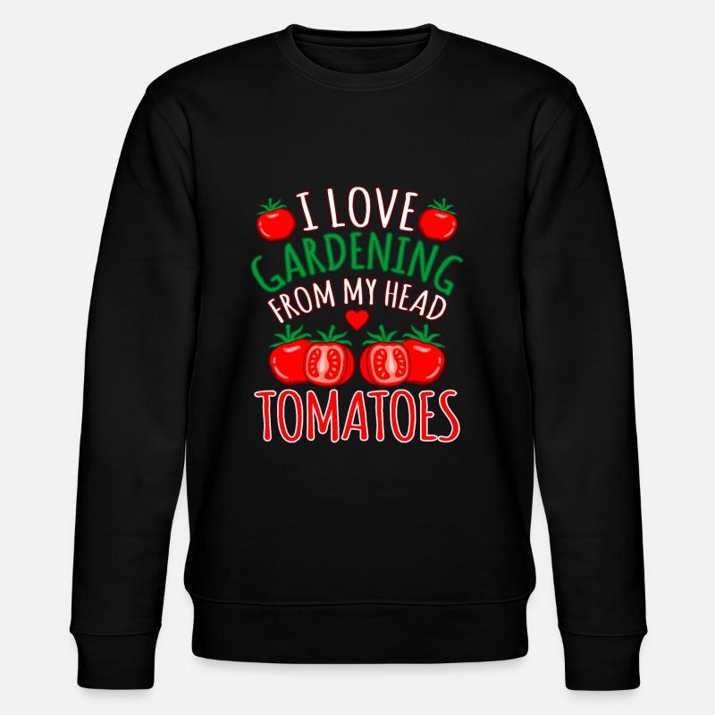 Tomate - Sweat bio CHANGER Stanley/Stella Unisexe - noir