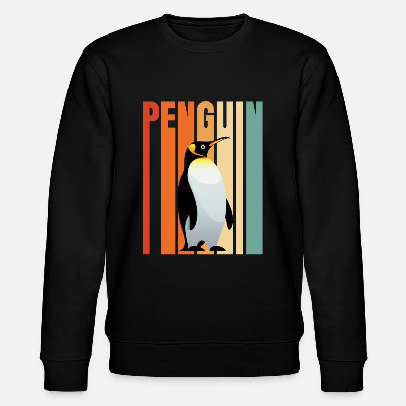 Penguin - Stanley/Stella CHANGER Unisex Organic Sweatshirt - black