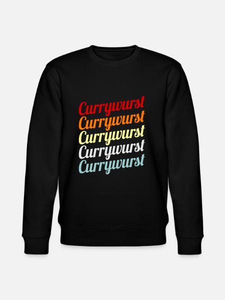 Currywurst - Stanley/Stella CHANGER Unisex Organic Sweatshirt - black