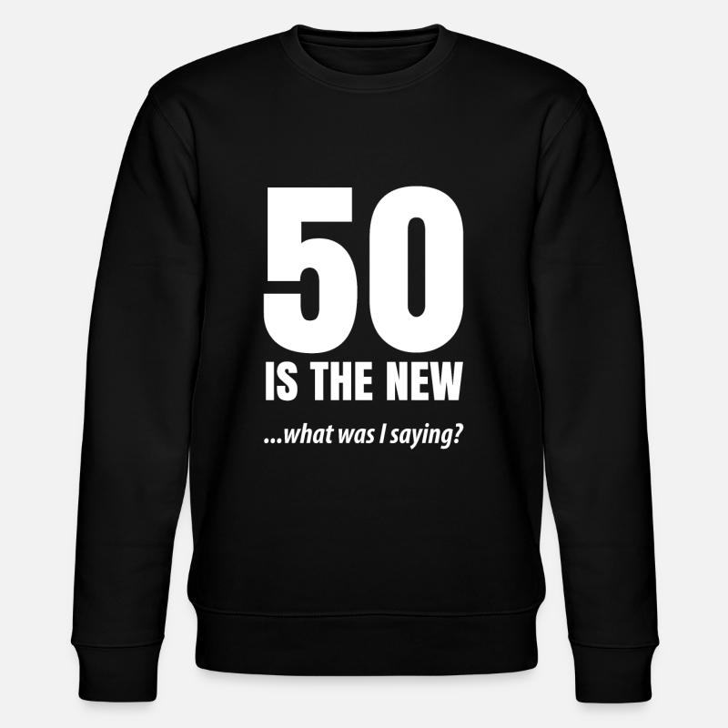 50e anniversaire - Sweat bio CHANGER Stanley/Stella Unisexe - noir