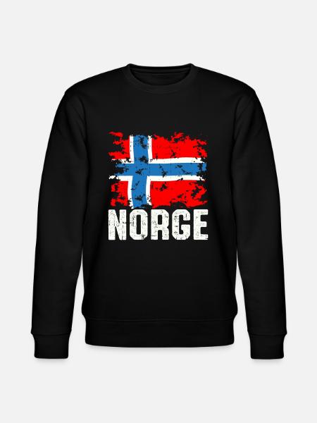 Norway - Stanley/Stella CHANGER Unisex Organic Sweatshirt - black