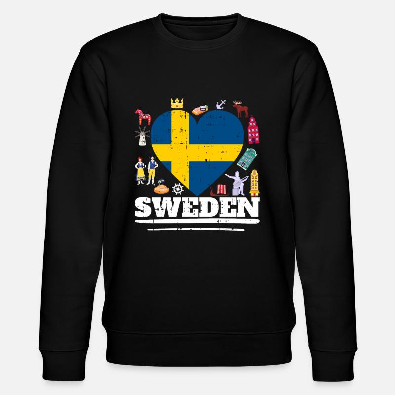 Suède - Sweat bio CHANGER Stanley/Stella Unisexe - noir