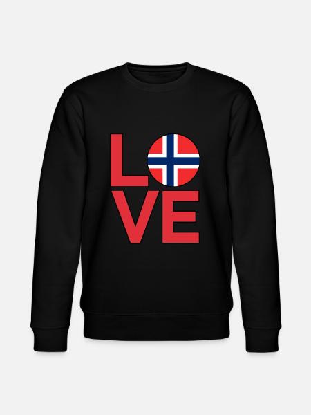 Norway - Stanley/Stella CHANGER Unisex Organic Sweatshirt - black