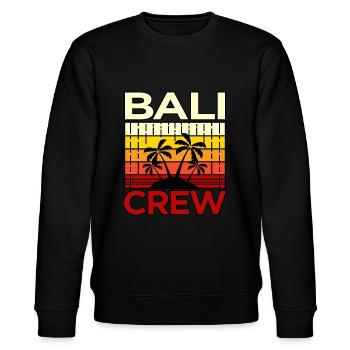 Bali - Stanley/Stella Unisex Bio-Sweatshirt CHANGER  - Schwarz - Vorne - Nik (191cm) & Marisol (170cm)
