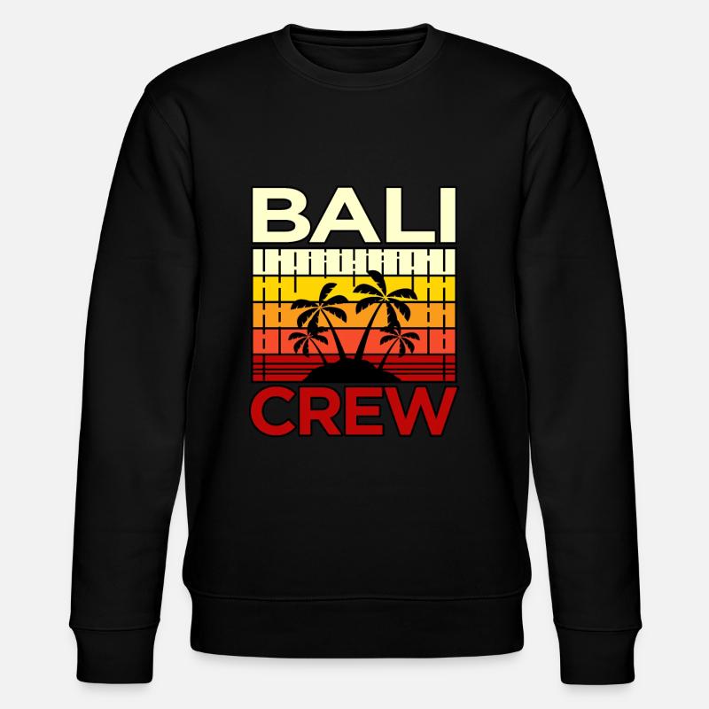 Bali - Stanley/Stella Unisex Bio-Sweatshirt CHANGER  - Schwarz