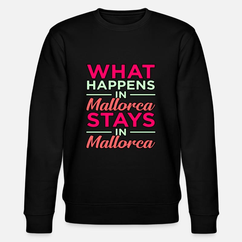 Majorque - Sweat bio CHANGER Stanley/Stella Unisexe - noir