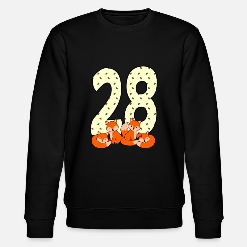 28e anniversaire - Sweat bio CHANGER Stanley/Stella Unisexe - noir