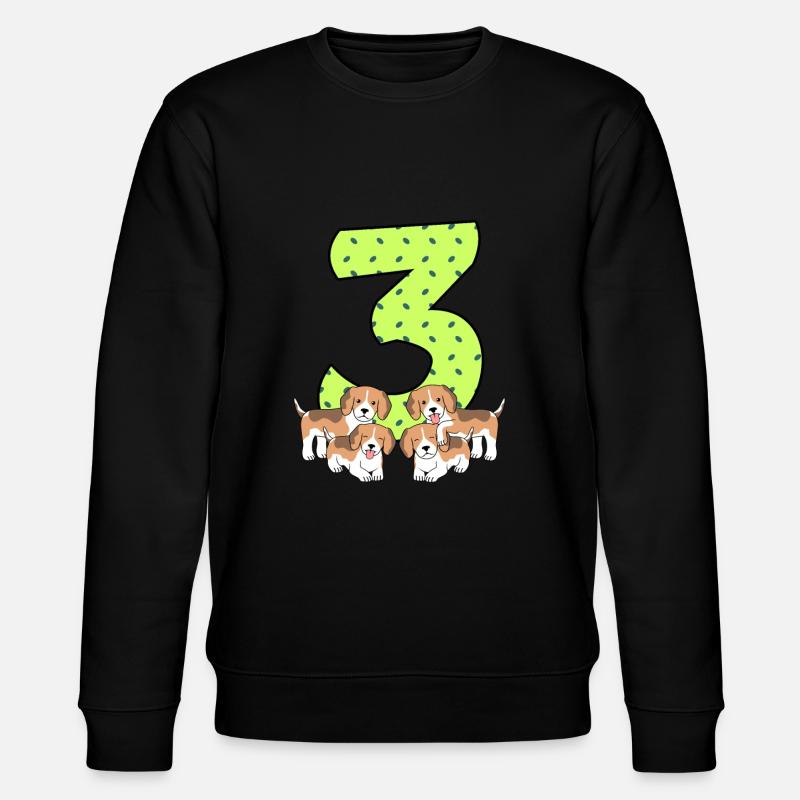 3ème anniversaire - Sweat bio CHANGER Stanley/Stella Unisexe - noir
