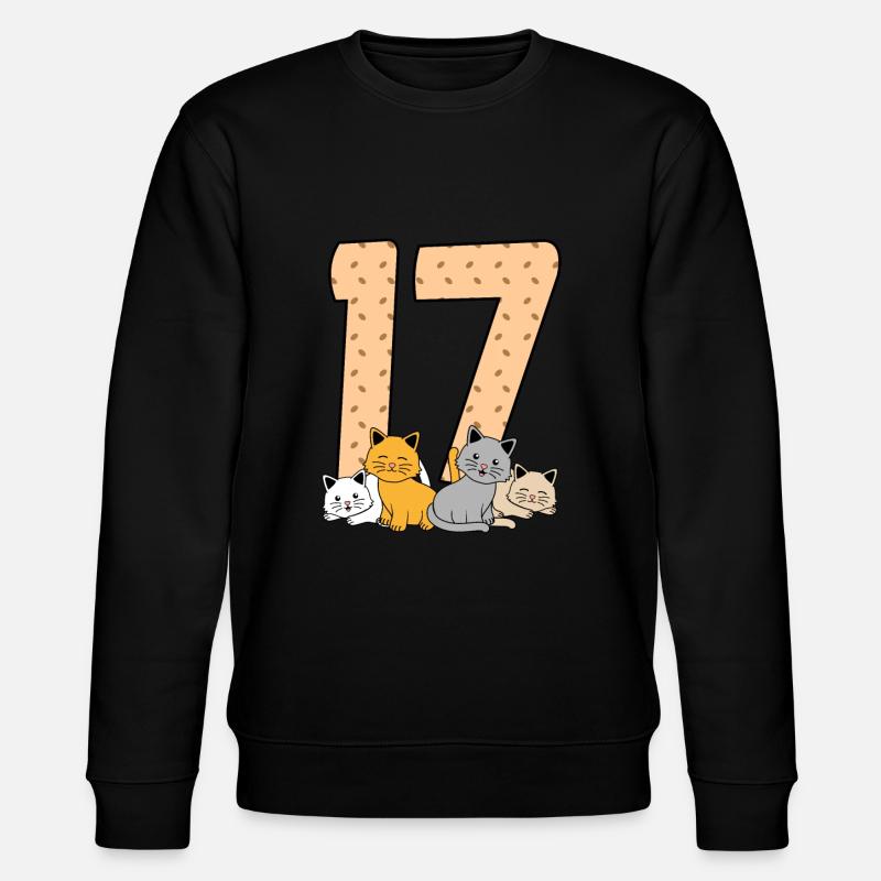 17e anniversaire - Sweat bio CHANGER Stanley/Stella Unisexe - noir
