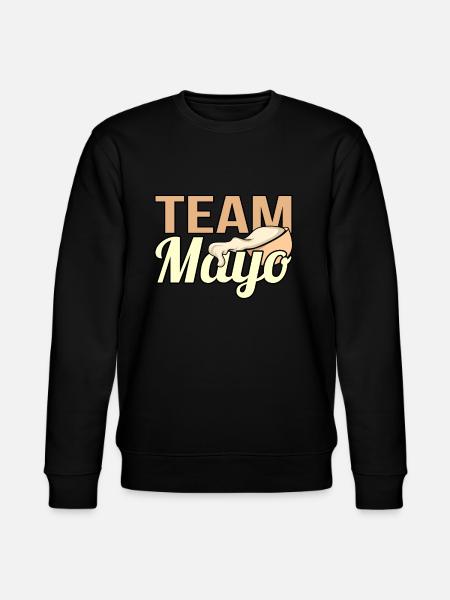 Team mayo gift - Stanley/Stella CHANGER Unisex Organic Sweatshirt - black