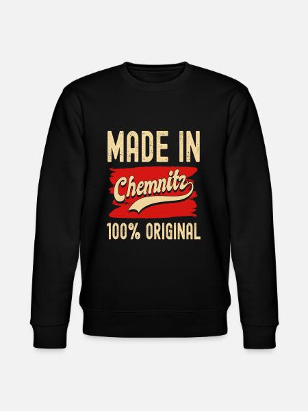 Chemnitz - Stanley/Stella Unisex Bio-Sweatshirt CHANGER - Schwarz