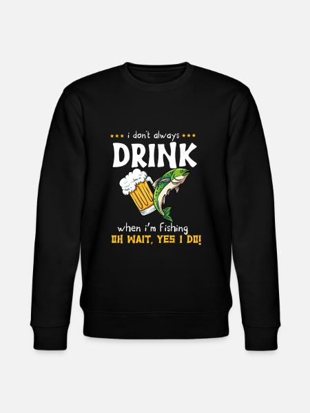 Fischen - Stanley/Stella Unisex Bio-Sweatshirt CHANGER - Schwarz
