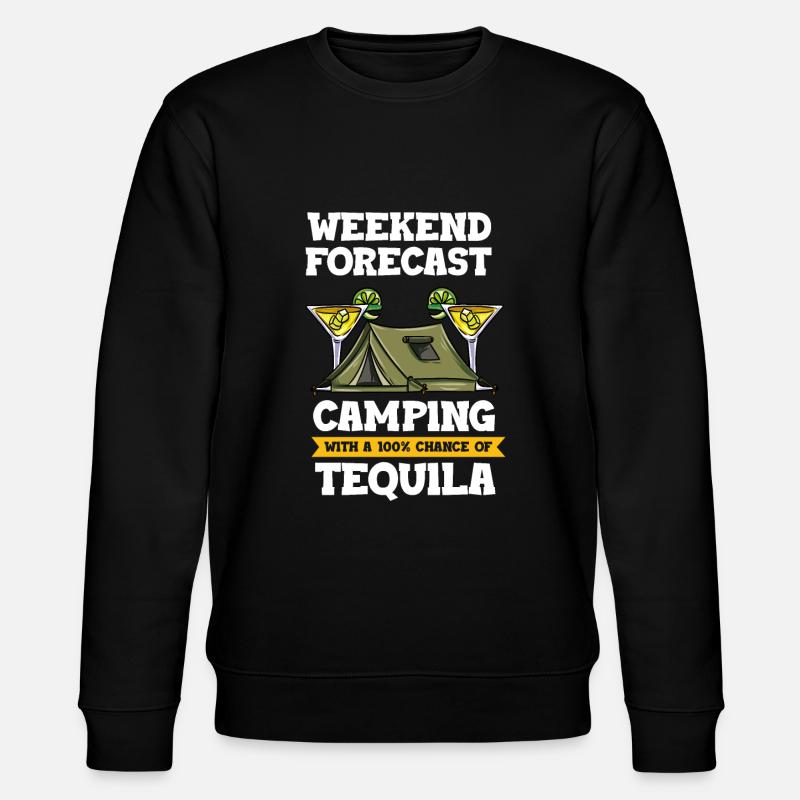 Camping - Stanley/Stella Unisex Bio-Sweatshirt CHANGER - Schwarz