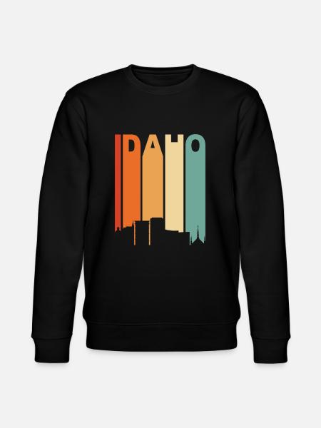 Idaho - Stanley/Stella CHANGER Unisex Organic Sweatshirt - black