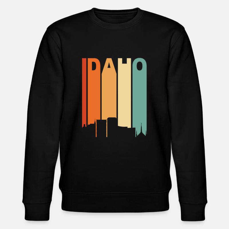 Idaho - Sweat bio CHANGER Stanley/Stella Unisexe - noir