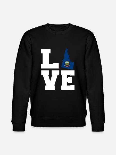 Idaho - Stanley/Stella Unisex Bio-Sweatshirt CHANGER  - Schwarz
