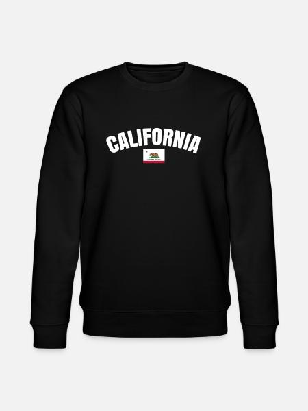 California - Stanley/Stella CHANGER Unisex Organic Sweatshirt - black