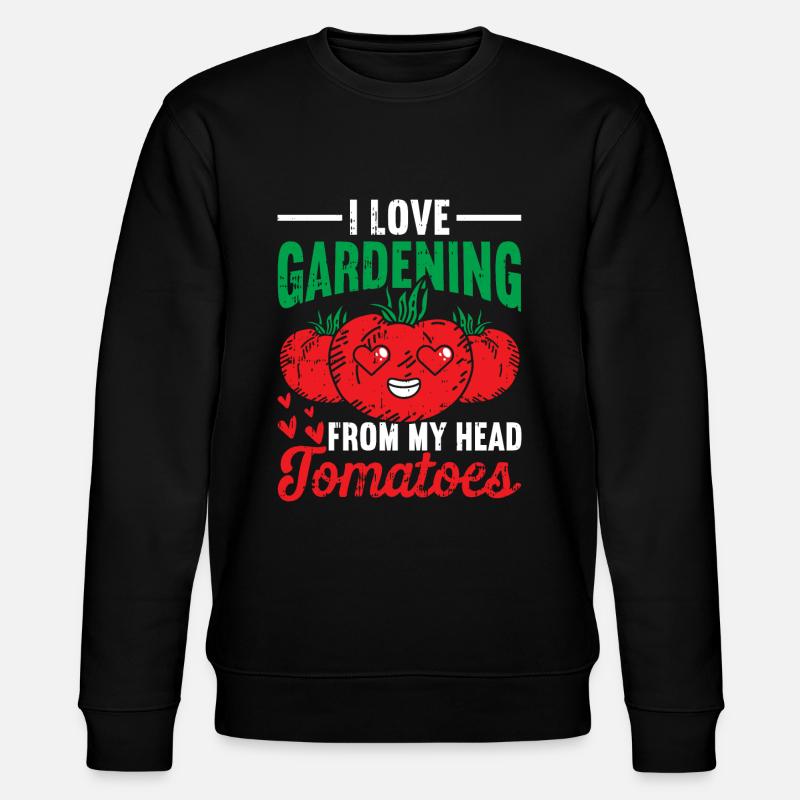 Tomate - Stanley/Stella Unisex Bio-Sweatshirt CHANGER  - Schwarz