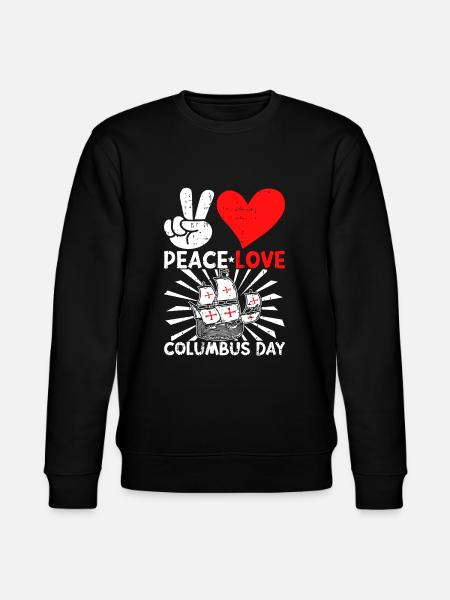 Christopher Columbus - Stanley/Stella Unisex Bio-Sweatshirt CHANGER - Schwarz