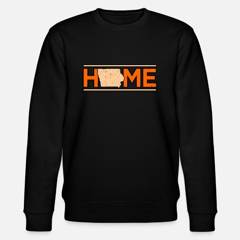 Cadeau de maison dans l’Iowa - Sweat bio CHANGER Stanley/Stella Unisexe - noir