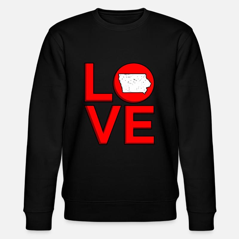 Cher cadeau de l’Iowa - Sweat bio CHANGER Stanley/Stella Unisexe - noir