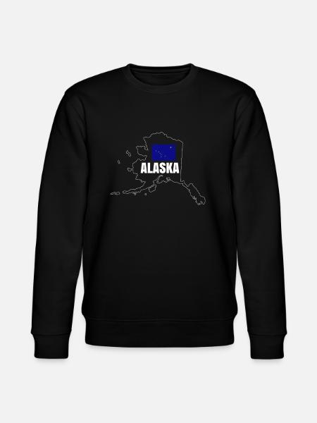 Alaska-haus-geschenk - Stanley/Stella Unisex Bio-Sweatshirt CHANGER  - Schwarz
