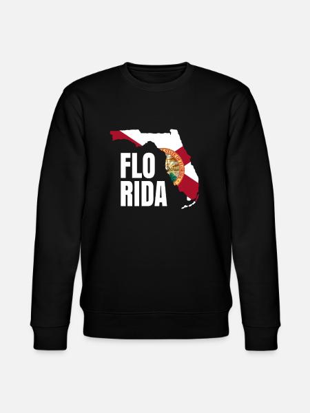 Florida Home Resident Gift - Stanley/Stella CHANGER Unisex Organic Sweatshirt - black