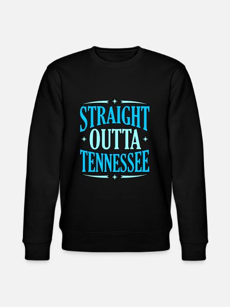 Visit to Tennessee Gift - Stanley/Stella CHANGER Unisex Organic Sweatshirt - black