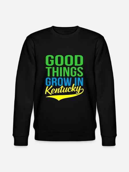 Grow In Kentucky Gift - Stanley/Stella CHANGER Unisex Organic Sweatshirt - black
