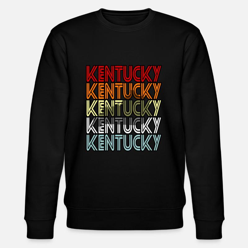 Kentucky bewohner geschenk - Stanley/Stella Unisex Bio-Sweatshirt CHANGER  - Schwarz