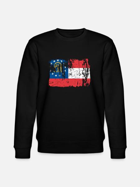 Georgia Travels Gift - Stanley/Stella CHANGER Unisex Organic Sweatshirt - black