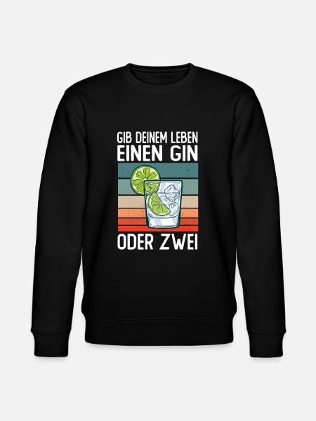 Gin - Stanley/Stella Unisex Bio-Sweatshirt CHANGER  - Schwarz