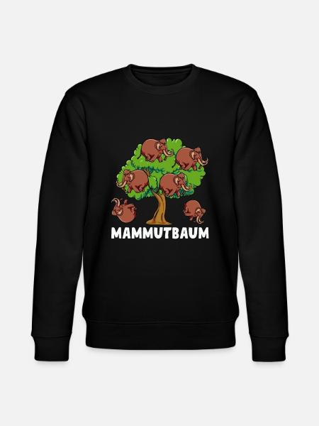 Mammutbaum Mammut Geschenkidee - Stanley/Stella Unisex Bio-Sweatshirt CHANGER  - Schwarz