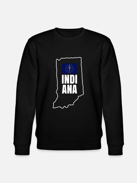 Indiana house gift - Stanley/Stella CHANGER Unisex Organic Sweatshirt - black