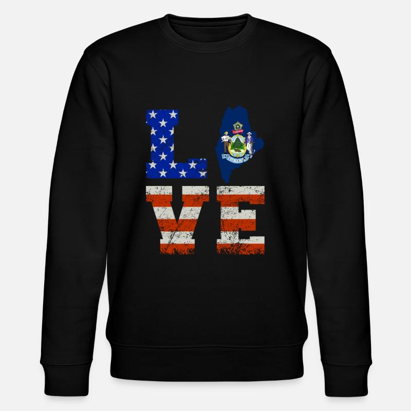 Cher cadeau maine - Sweat bio CHANGER Stanley/Stella Unisexe - noir
