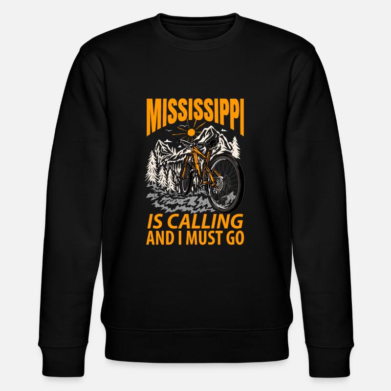 Voyage Mississippi Cadeau - Sweat bio CHANGER Stanley/Stella Unisexe - noir