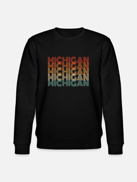 Michigan resident gift - Stanley/Stella CHANGER Unisex Organic Sweatshirt - black