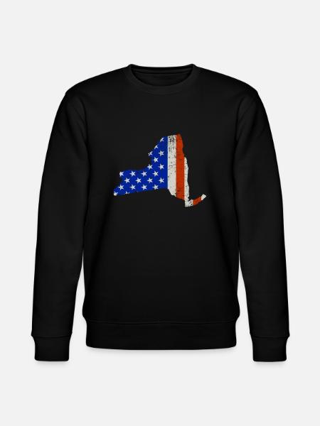 New York Home Gift - Stanley/Stella CHANGER Unisex Organic Sweatshirt - black