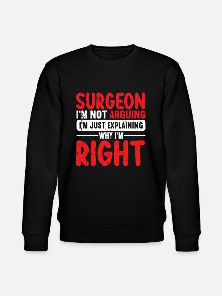 Chirurg - Stanley/Stella Unisex Bio-Sweatshirt CHANGER  - Schwarz