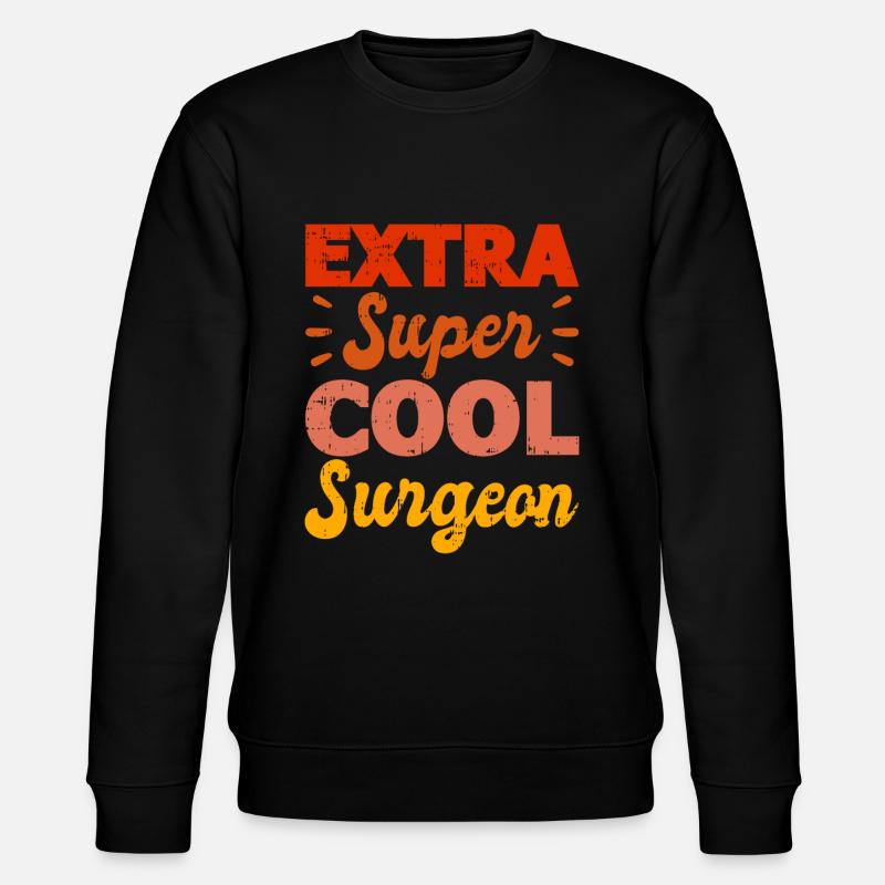 Chirurg - Stanley/Stella Unisex Bio-Sweatshirt CHANGER  - Schwarz