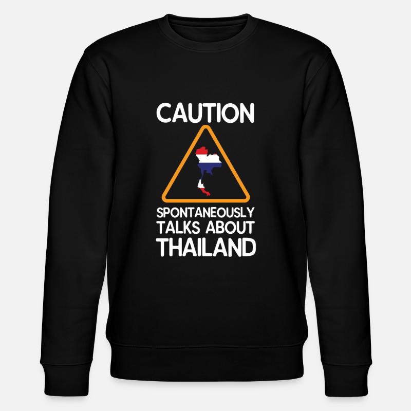 Thailand - Stanley/Stella Unisex Bio-Sweatshirt CHANGER - Schwarz