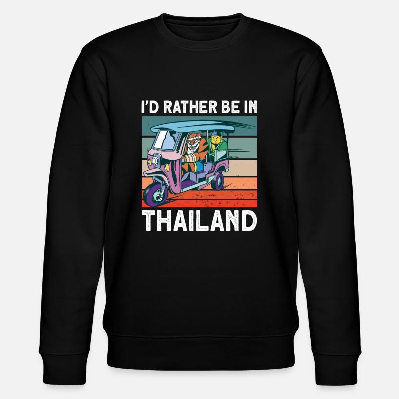 Thailand - Stanley/Stella Unisex Bio-Sweatshirt CHANGER  - Schwarz
